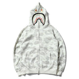 Bape Hoodie Men's Women's Zipper Sweater Jacket