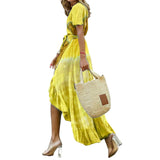 Women Bohemian Dress Summer Fashion Temperament Printed Dress for Woman
