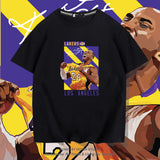 In Memory of Kobe T Shirt Men's Short Sleeve Summer Loose Sports