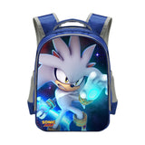 Sonic Backpack Sonic Elementary School Student Polyester School Bag Reflective Stripe Backpack