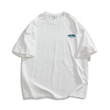 Men T Shirt Summer Casual Tops Men's Clothes Summer Wear Vintage Men's round Neck Short Sleeve Casual Loose Letter Printed T-shirt