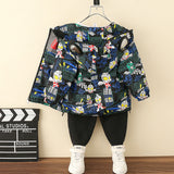 Toddler Boys Jackets Ultraman Boys' Coat Spring and Autumn Shell Jacket Children