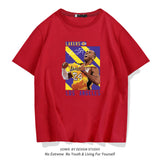 In Memory of Kobe T Shirt Men's Short Sleeve Summer Loose Sports