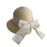 Straw Hat Bucket Hat Straw Hat Vacation Sun Protection Hat