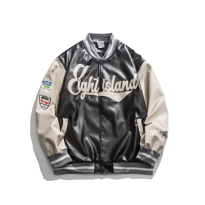 Letterman Jacket Outfit Senior Jackets Varsity Baseball Coat Spring and Autumn Casual Jacket Men's Top