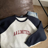 Diana Harvard Sweatshirt Retro Crew Neck Loose Sweater