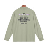 Fog Sob Rock Hoodie Fog Letter Print Casual Long Sleeve T-shirt Male