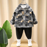 Toddler Boys Jackets Boys' Coat Spring and Autumn Children's Shirt