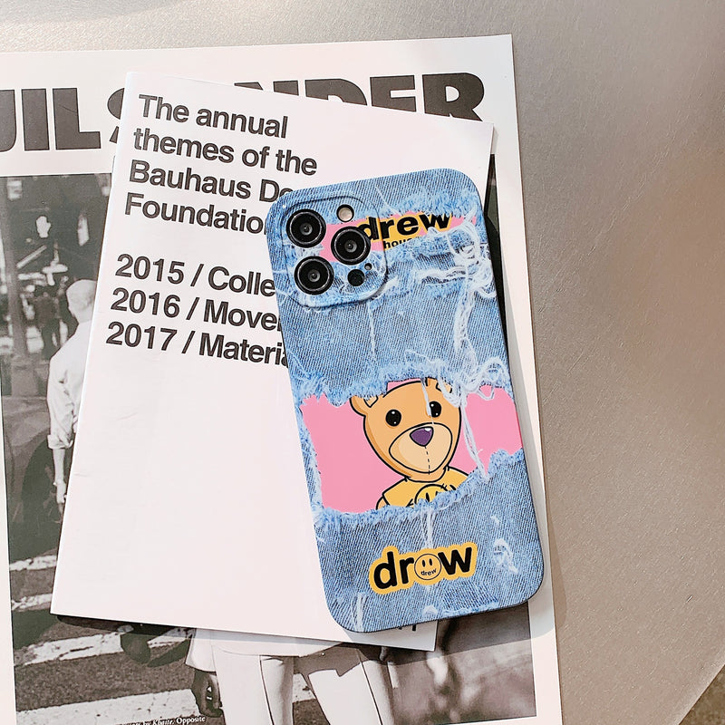 justin b drew phone case Drew Iphone12 Phone Case Apple 11 Glossy Soft Case X/Xr/Max