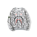 Bape Sweatshirt Camouflage Ape Crew Neck Sweater