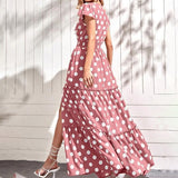 Women Bohemian Dress Summer Dress Beach Maxi Dress