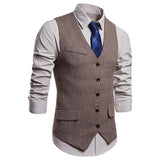 Tuxedo Vests Men Suit Vest Fashion Vest Suit Men plus Size