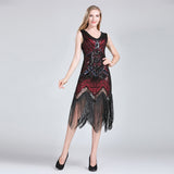 The Great Gatsby Daisy Dress Vintage Women's Sequined Dress Bridesmaid Dress