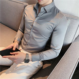 Men's Shirt Spring Men's Long-Sleeved Shirt Repair