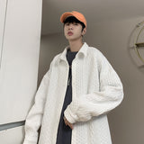 Corduroy Patch Jacket Corduroy Shirt Coat Men's Casual Spring and Autumn Long Sleeve