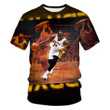In Memory of Kobe T Shirt 3D Printed Short Sleeve Kobe Bryant Memorial T-shirt