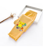 Children Pokemon Pikachu Pants Baby Cotton Spring and Autumn Trousers Girl