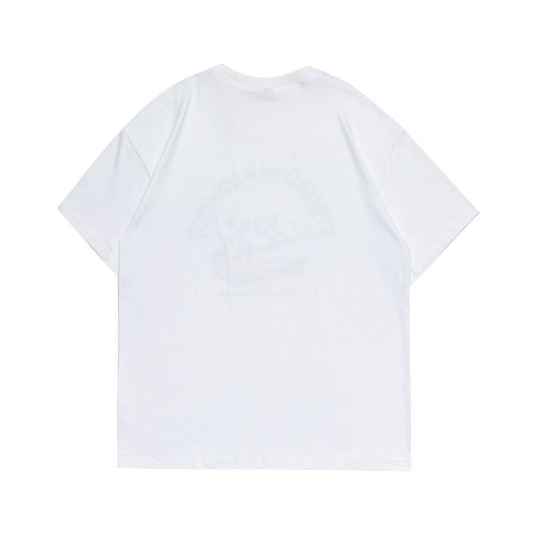 Men T Shirt Summer Casual Tops Men's Clothes Summer Wear Vintage Men's round Neck Short Sleeve Casual Loose Printed T-shirt