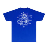 Amiri T Shirt Fashion Brand Short Sleeve T-shirt Shirt