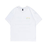 Men T Shirt Summer Casual Tops Men's Clothes Summer Wear Japanese-Style Retro Men's round Neck Short Sleeve Casual Loose Printed Couple T-shirt