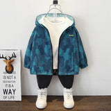 Toddler Boys Jackets Boy's Camouflage Shell Jacket Children Spring and Autumn