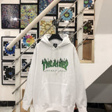 Thrasher Hoodie Loose Hooded Sweater for Men and Women Autumn and Winter