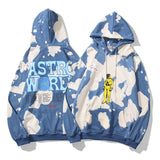 Smiley Face Hoodie Autumn and Winter Printing Men's and Women's Loose Casual Hooded Sweater