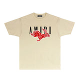 Amiri T Shirt Short Sleeve T-shirt Blouse Summer