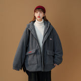Men's Autumn Winter Coat Polar Fleece Cotton-Padded Coat