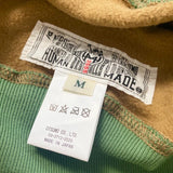 Human Made Sweatshirt Tiger Pattern Stitching Contrast Color Brushed Hoody