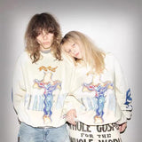 Rrr123 Sweatshirt Rivington ROI Rebis Cross round Neck Sweater