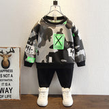 Toddler Boys Sweater Boys Spring Clothing Camouflage Sweater