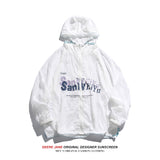 Men Sun Protection Clothing Sun Protection Clothing Men's Summer Loose Hooded Anti-Coat