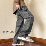 Men Cargo Pants Men's Autumn Winter Pants