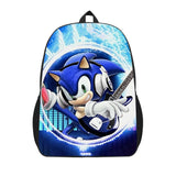 Shadow Backpack Sonic the Hedgehog Cartoon Backpack Polyester Burden Reduction Bag Printed Backpack