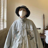 Denim Shirts Denim Jacket Men's Spring and Autumn Loose Jacket