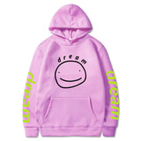 Dreamwastaken Men's Novelty Hoodies Dream Merch Shirt 2D Printed Casual Fashion Loose Hooded Sweater
