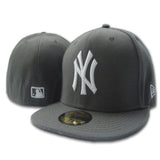 La 59fifty Hats Yankees Flat-Brimmed Cap NY Baseball Cap