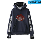 Juice WRLD in Loving Memory Hoodie Juice WRLD Peripheral Fashion Fake Two Pieces Printed Sweater for Women