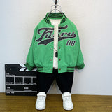 Toddler Boys Jackets Children's Clothing Boys Spring Coat Children's Baseball Uniform