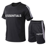 Fear Of God Fog T Shirt Essentials Casual Short Sleeve Shorts Set