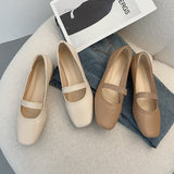 Nude Block Heel Sandals