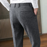 Men Trousers Casual Pants Suit Pants