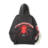 Kanye Hoodie Autumn and Winter Spider Printed Hoodie