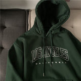 Harvard Sweatshirt Retro Alphabet Printed Hoodie