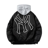 New York NYC Varsity Jacket Embroidered Hip Hop Baseball Uniform