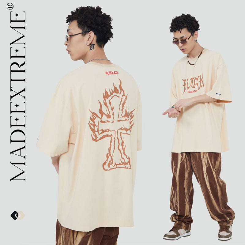 Blackair T Shirt Summer Short Sleeve Retro Casual T-shirt