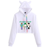 Dreamwastaken Men's Novelty Hoodies Dream Merch Shirt Fashion Navel Hooded Sweater