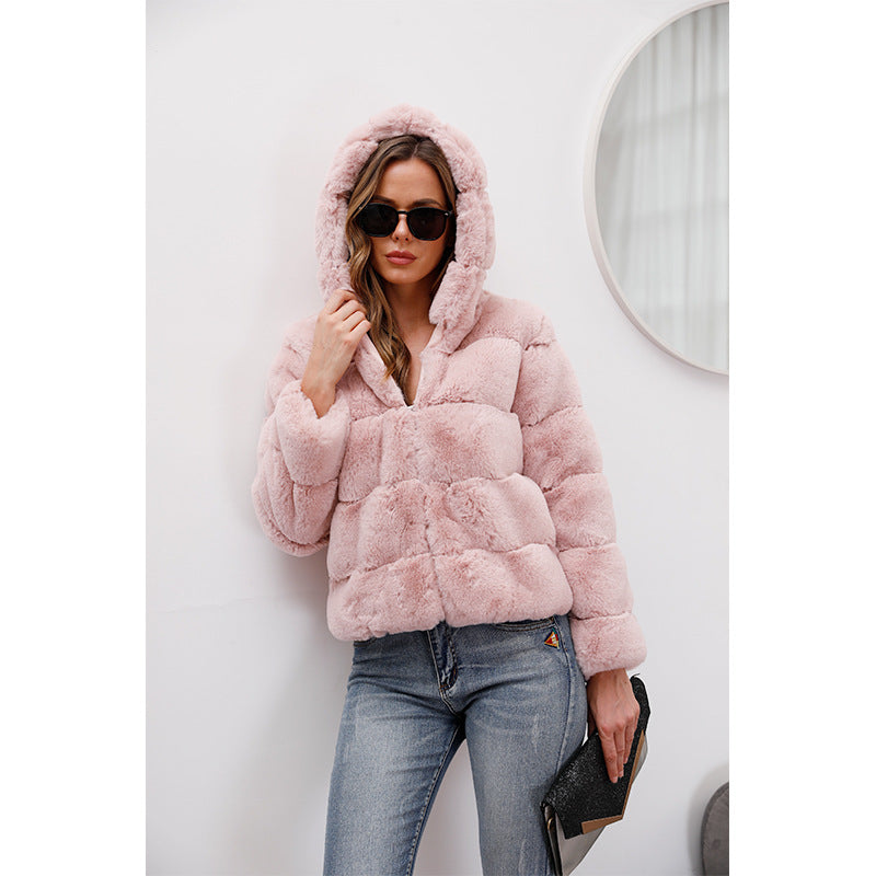 Full Length Faux Fur Coat