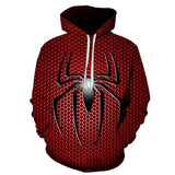 Men Spider Hoodie Marvel Series Sweater 3D Printing Autumn and Winter